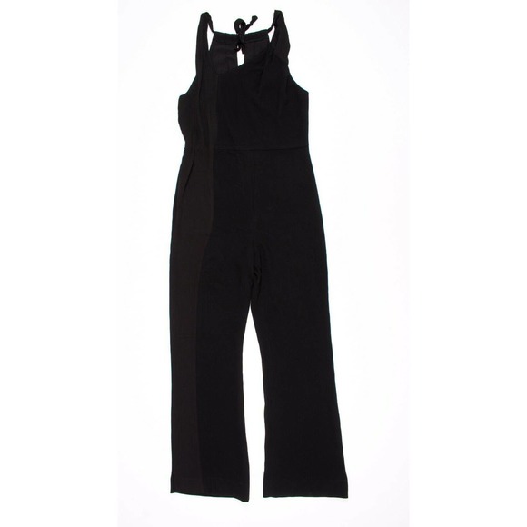 Halston Heritage Sleeveless Asymmetrical Jumpsuit - Picture 2 of 6
